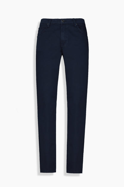 Roys Relax Fit Koton Lacivert Pantolon