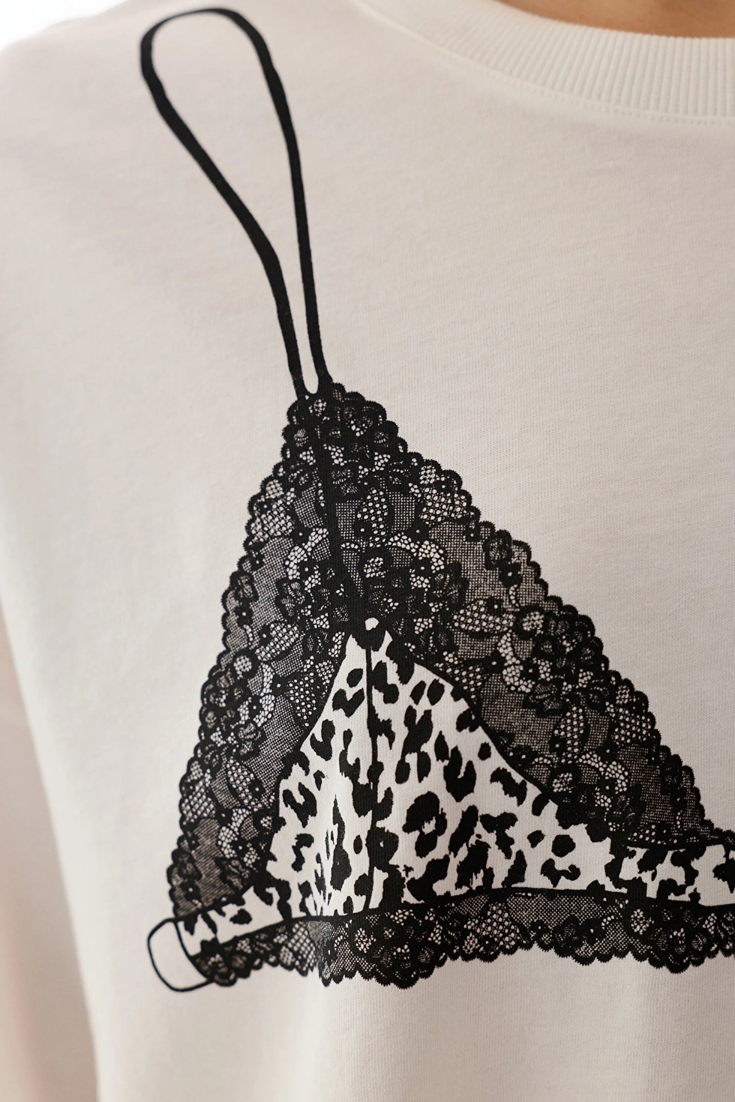 Stylish Pamuklu Tişört Pijama Üstü