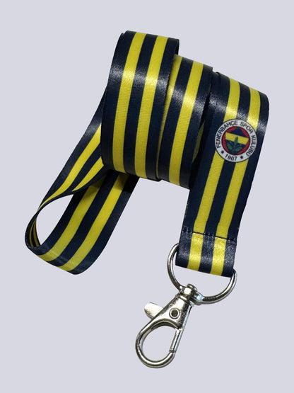 Fenerbahçe Sarı Lacivert Çubuklu Yaka Ipi