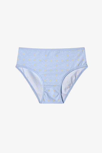 Renkli Kız Çocuk Circus Star 5'li Slip Külot