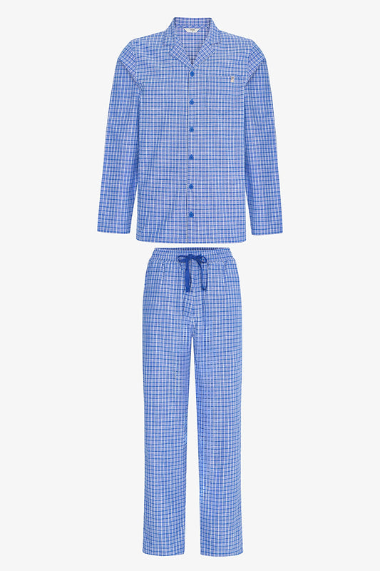 Erkek Renkli Blue Cabin Pijama Takımı