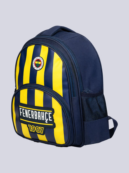 Fenerbahçe Sarı Lacivert Legendary Striped Okul Çantası