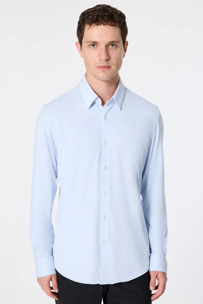 Tween Slim Fit Mavi Düz Gömlek