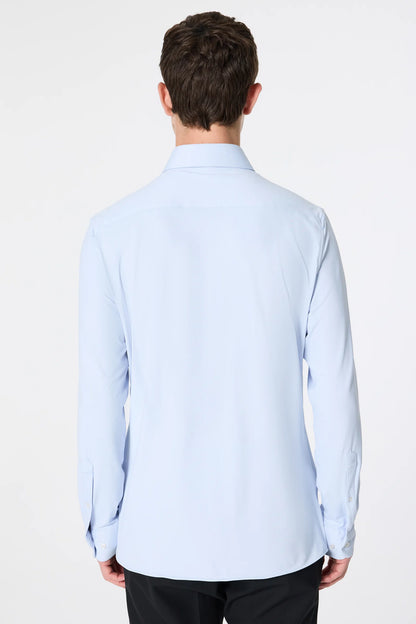Tween Slim Fit Mavi Düz Gömlek