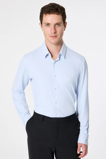 Tween Slim Fit Mavi Düz Gömlek