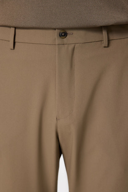 Tween Relaxed Fit (pilesiz) Vizon Kumaş Pantolon