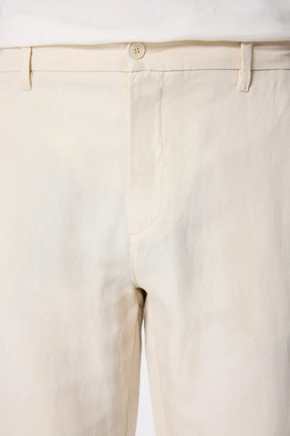 Tween Relaxed Fit (pilesiz) Vanilya Kumaş Pantolon