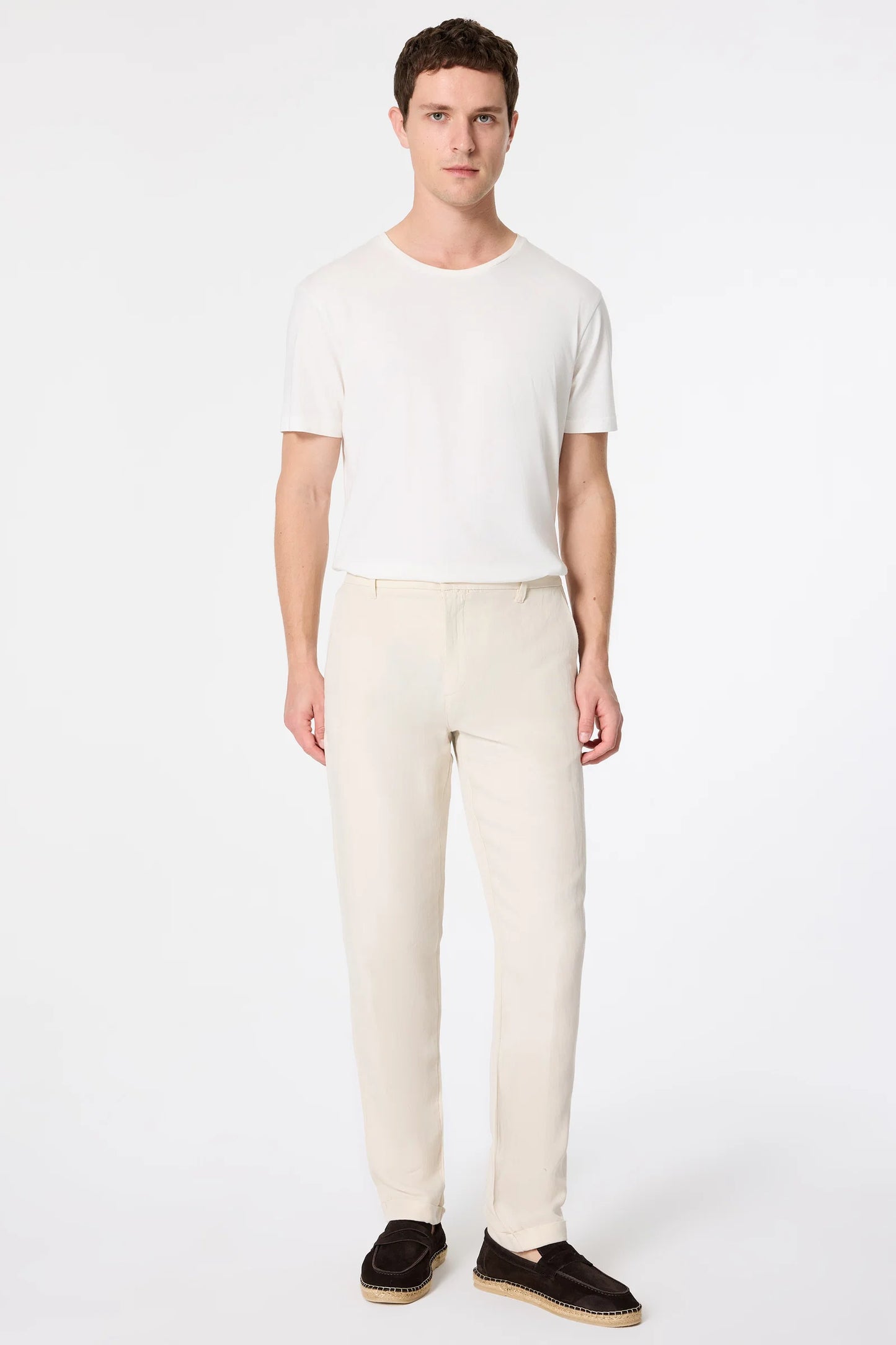 Tween Relaxed Fit (pilesiz) Vanilya Kumaş Pantolon