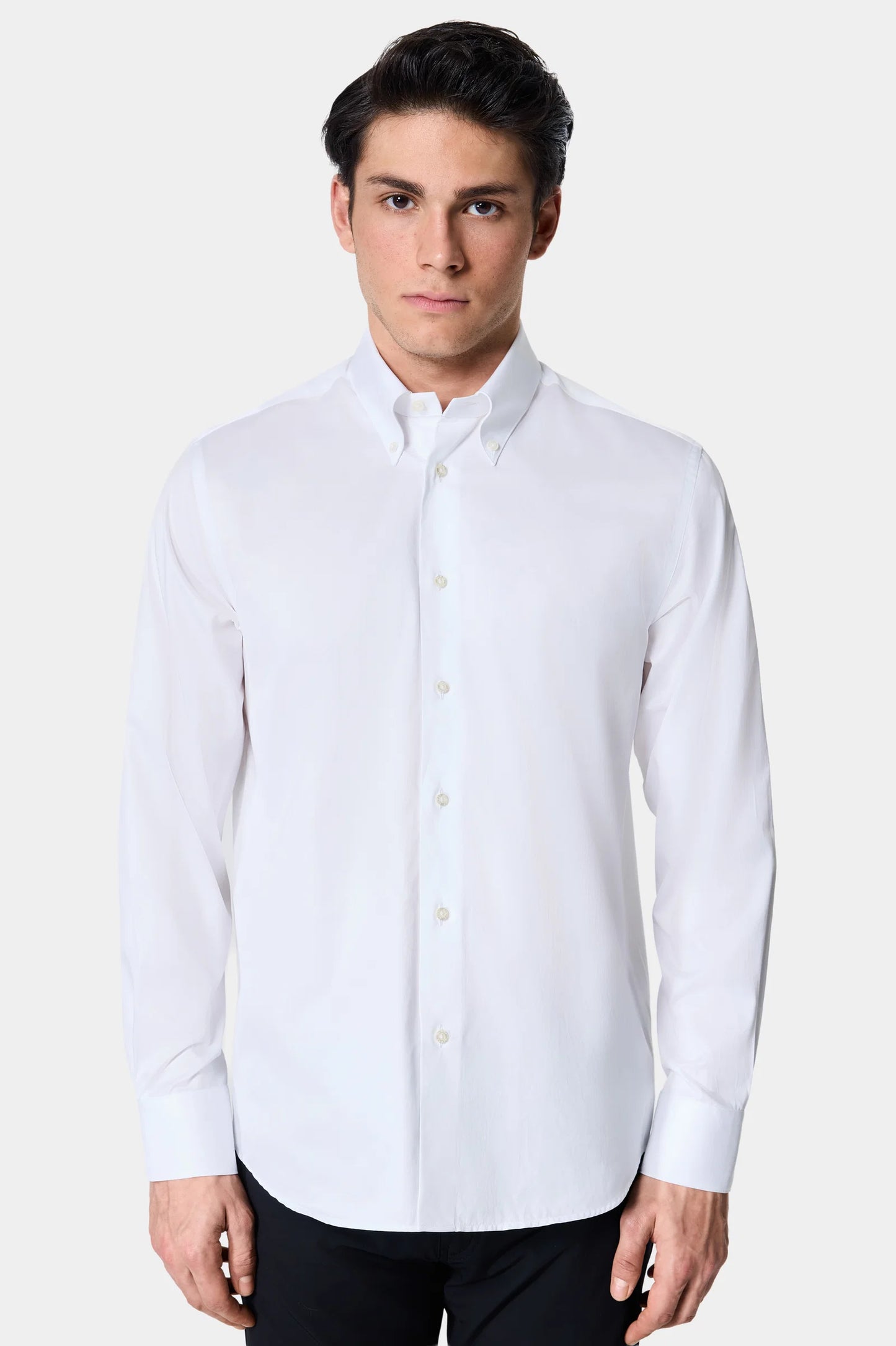 Damat Comfort Beyaz Gabardin Tencel Gömlek