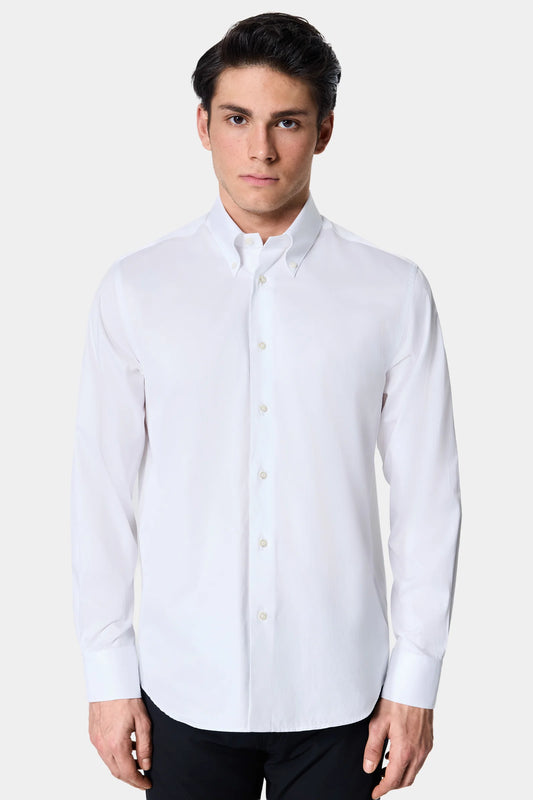 Damat Comfort Beyaz Gabardin Tencel Gömlek