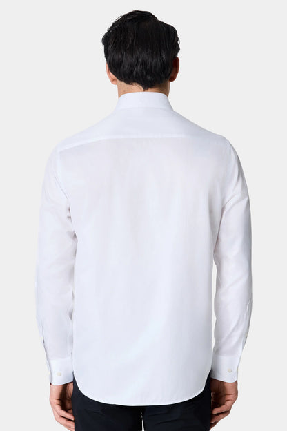 Damat Comfort Beyaz Gabardin Tencel Gömlek