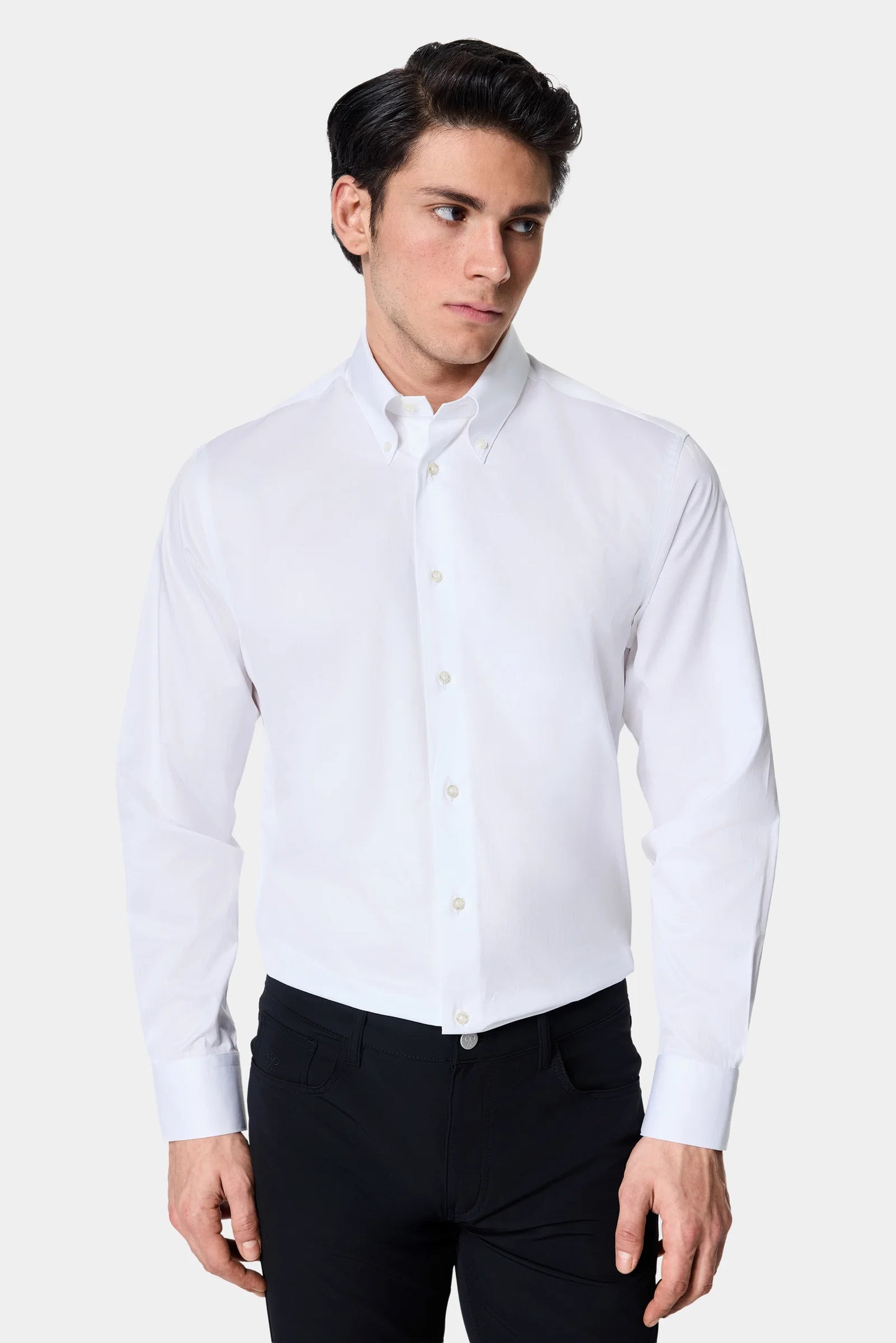 Damat Comfort Beyaz Gabardin Tencel Gömlek