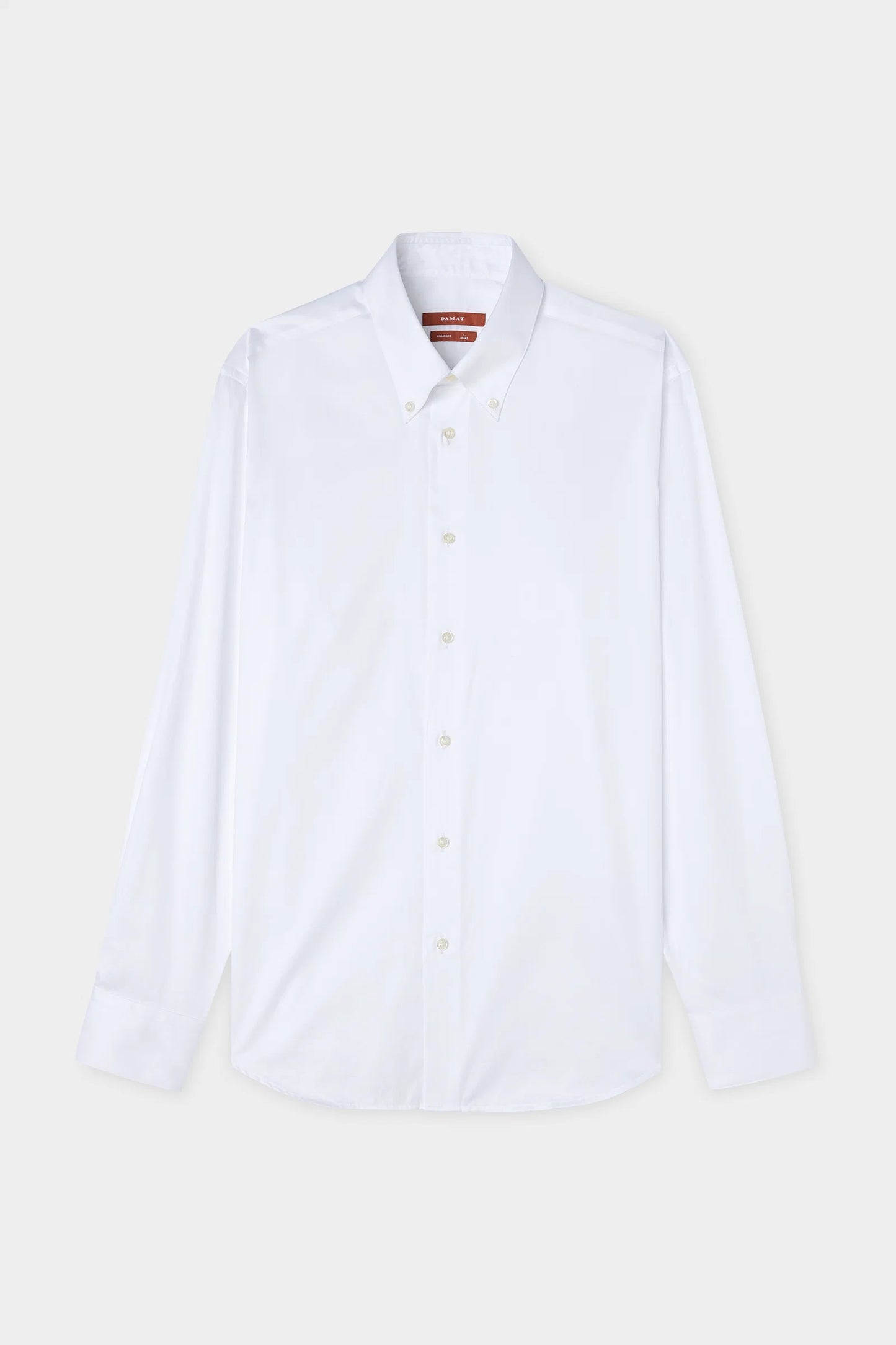 Damat Comfort Beyaz Gabardin Tencel Gömlek