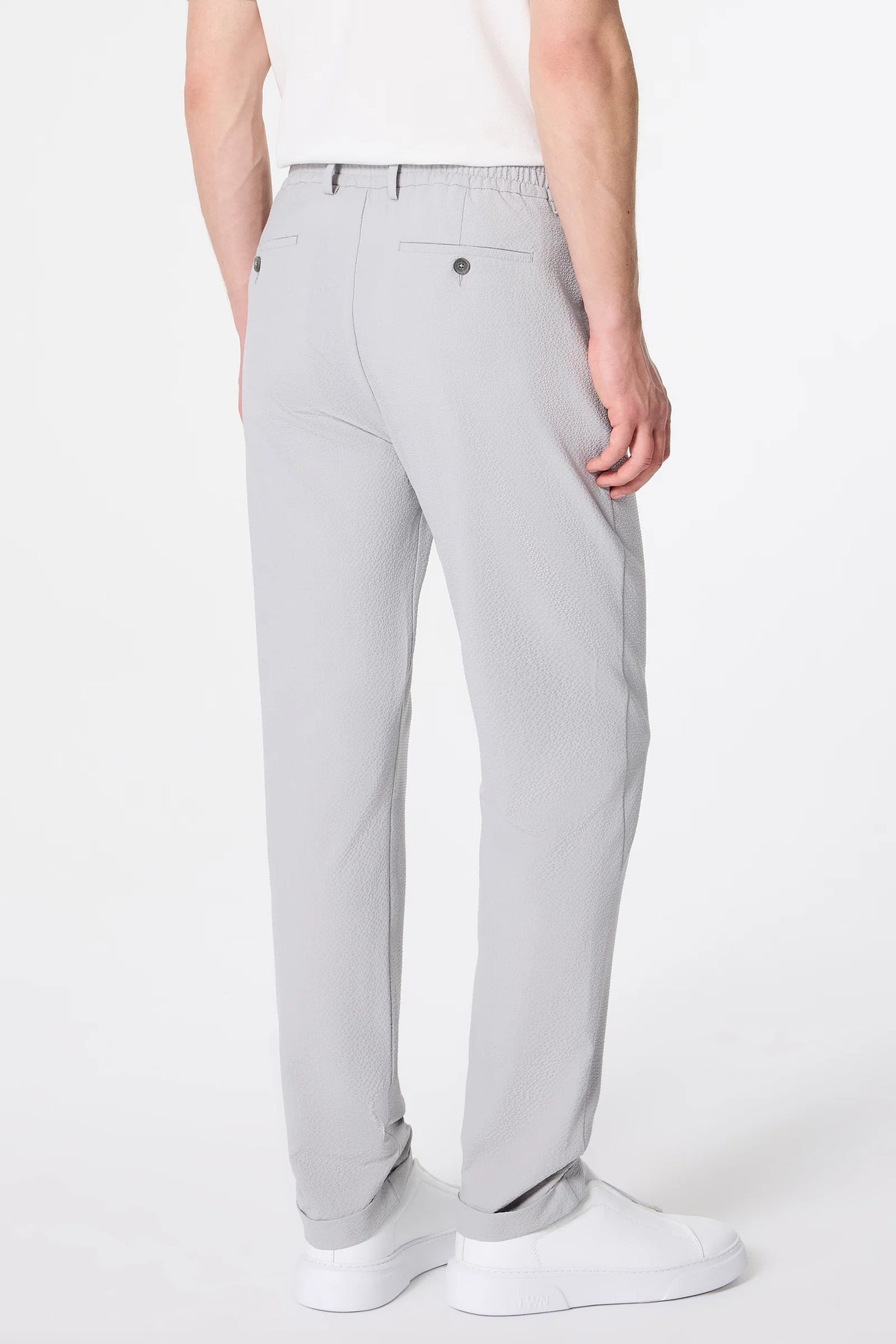 Tween Relaxed Fit (pilesiz) Taş Armürlü Kumaş Pantolon