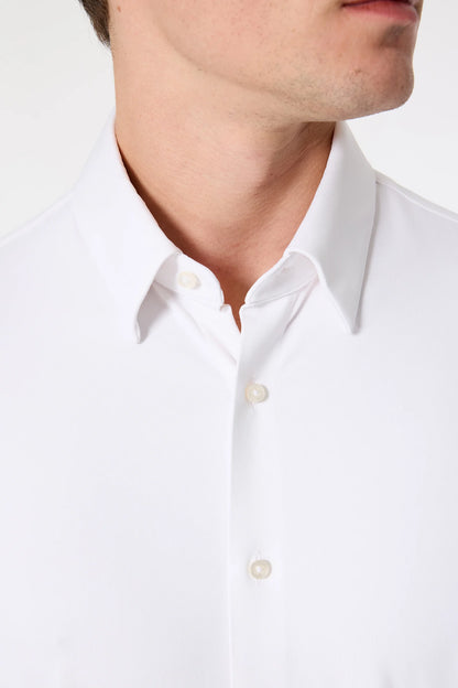 Tween Slim Fit Beyaz Düz Gömlek