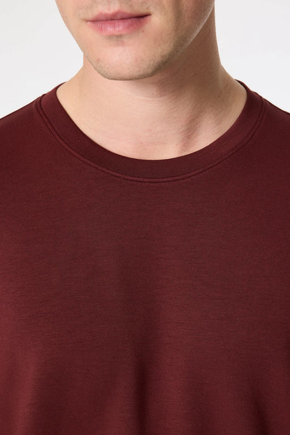 Tween Relaxed Fit Bordo T-shirt