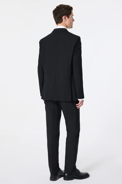Tween Slim Fit Siyah Düz Takim Elbise
