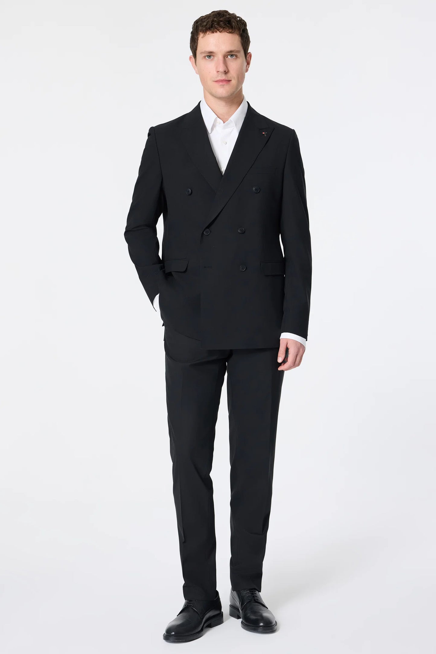 Tween Slim Fit Siyah Düz Takim Elbise