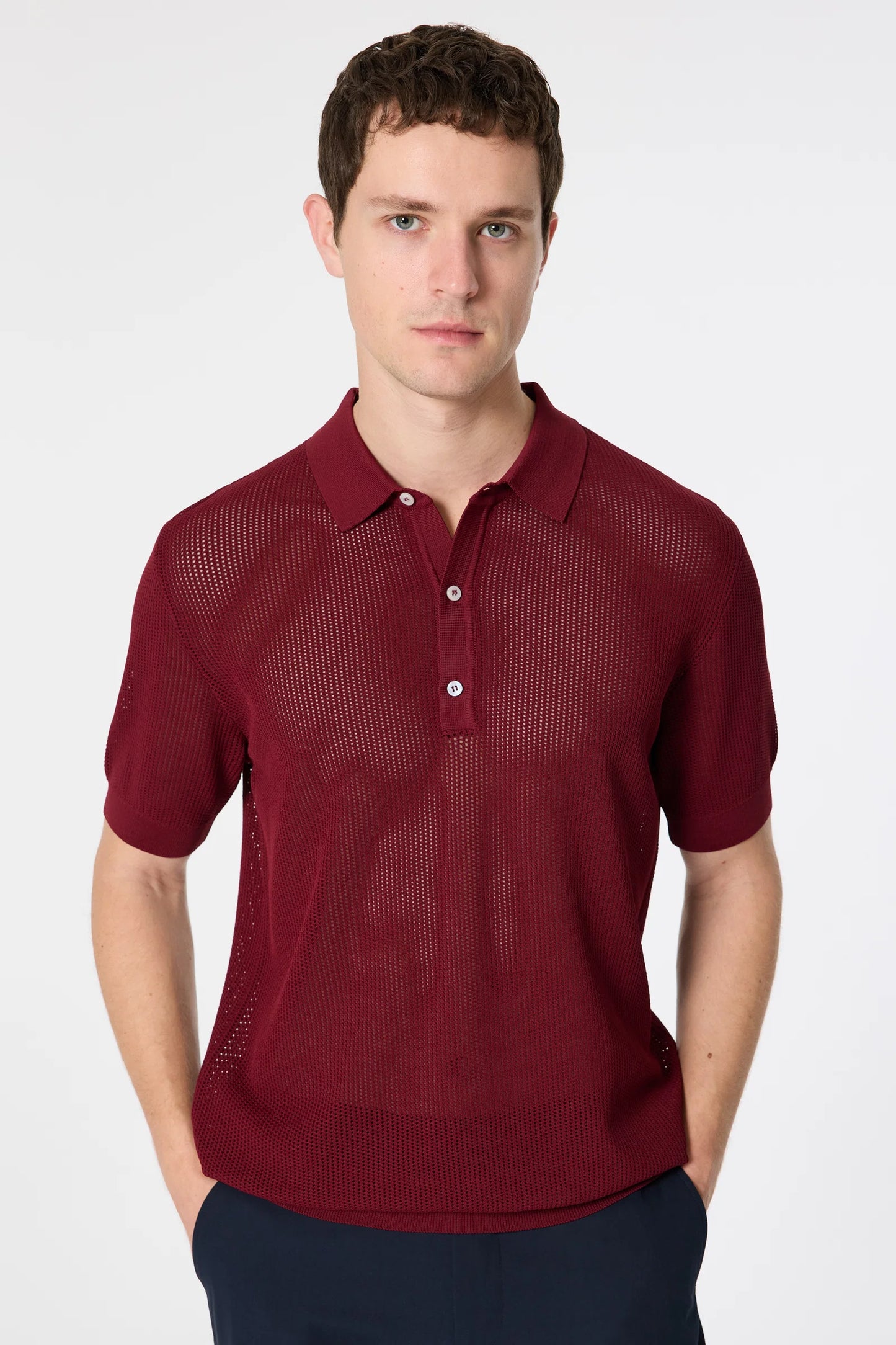 Tween Slim Fit Kiremit Rayon Triko