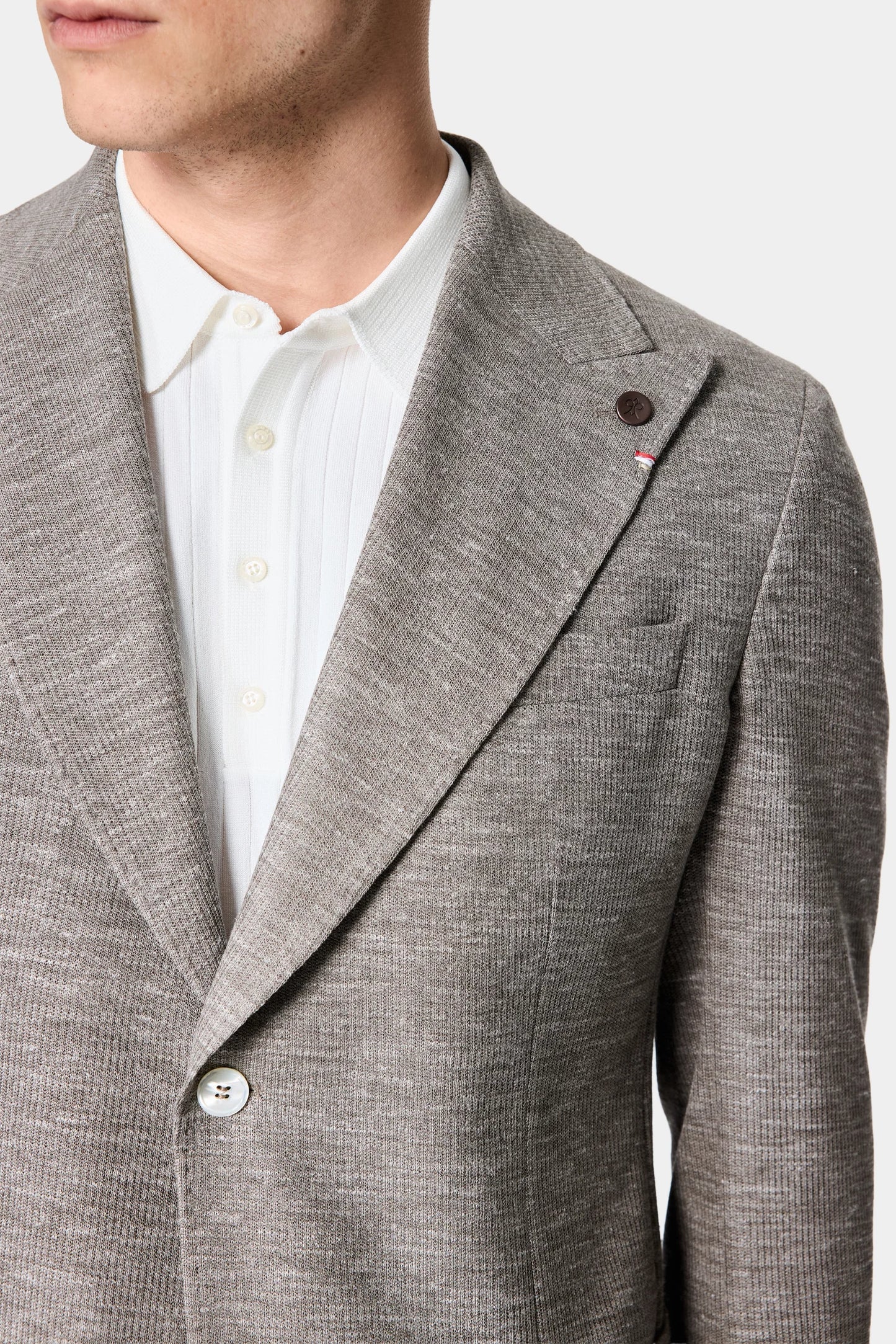 Damat Regular Fit Vizon Kumaş Ceket