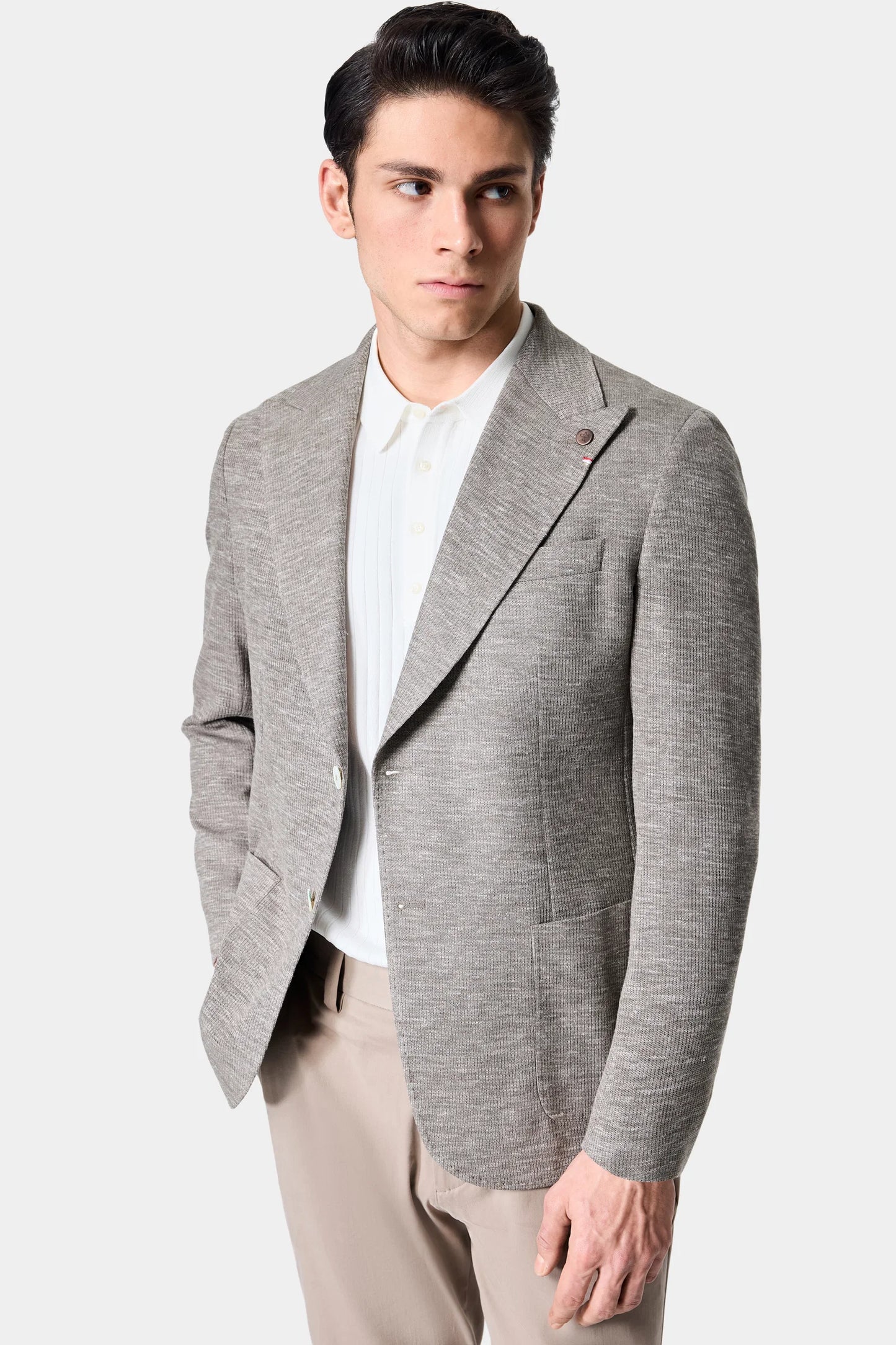 Damat Regular Fit Vizon Kumaş Ceket