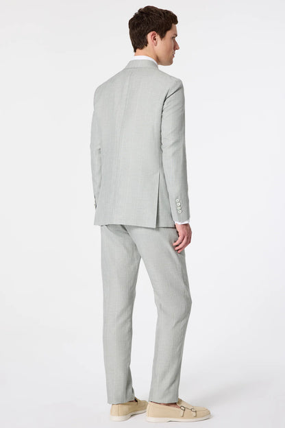 Damat Regular Fit Mint Çizgili Takim Elbise