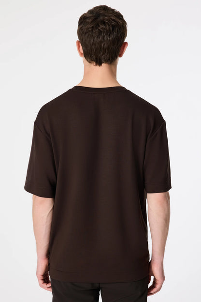 Tween Relaxed Fit Kahverengi T-shirt
