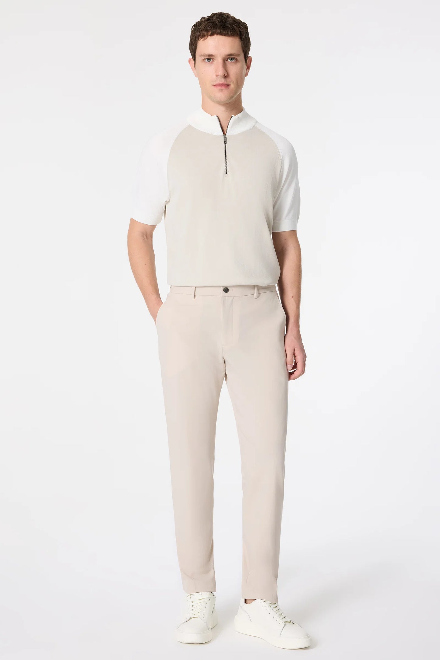 Tween Relaxed Fit (pilesiz) Taş Kumaş Pantolon