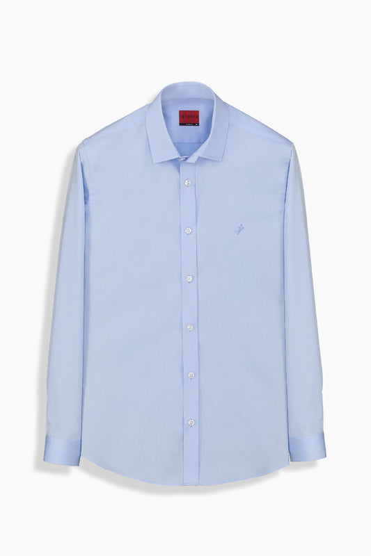 Sosa Non-iron Pamuklu Koyu Mavi Gömlek