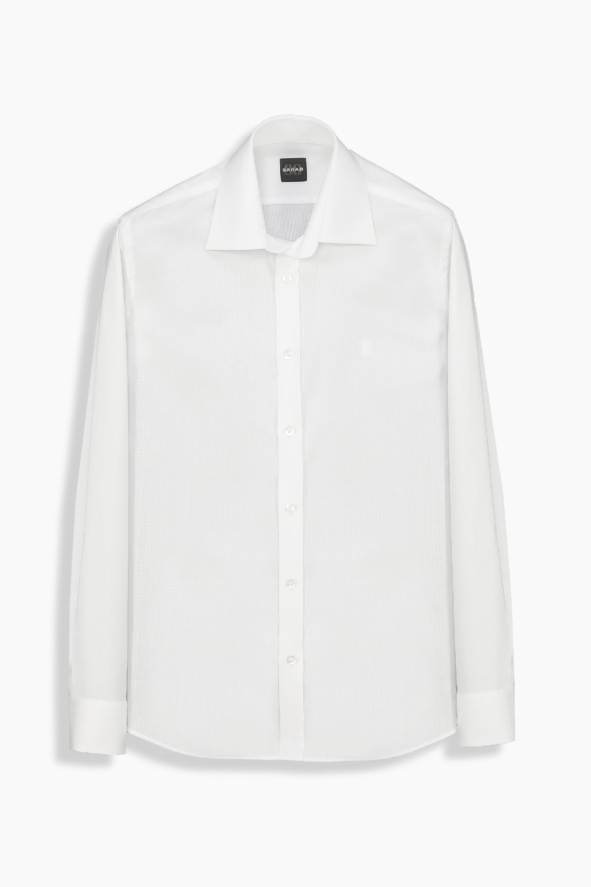 Espoir Slim Fit Pamuklu Beyaz Gömlek