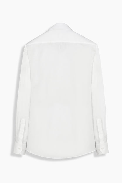 Espoir Slim Fit Pamuklu Beyaz Gömlek