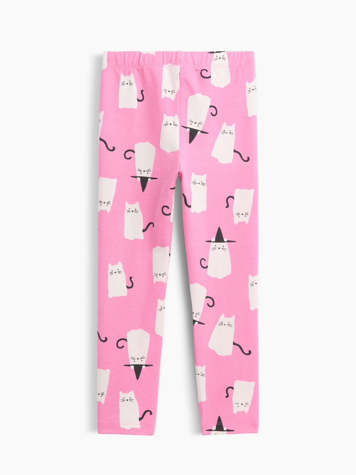 Açık Pembe Pull-on Stretch Jersey Tayt