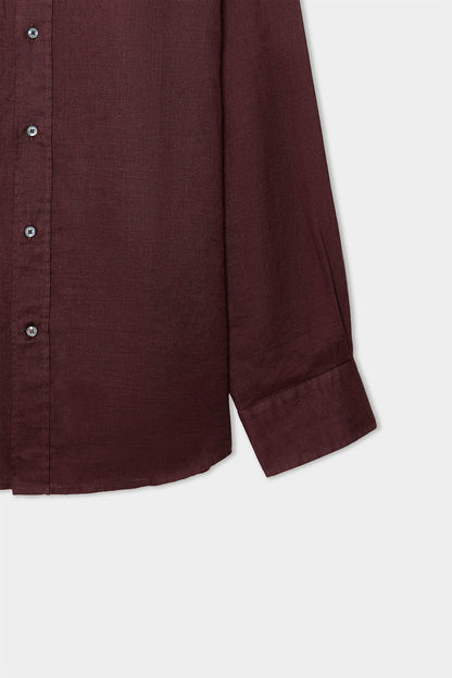 Damat Comfort Mürdüm Armürlü Gömlek
