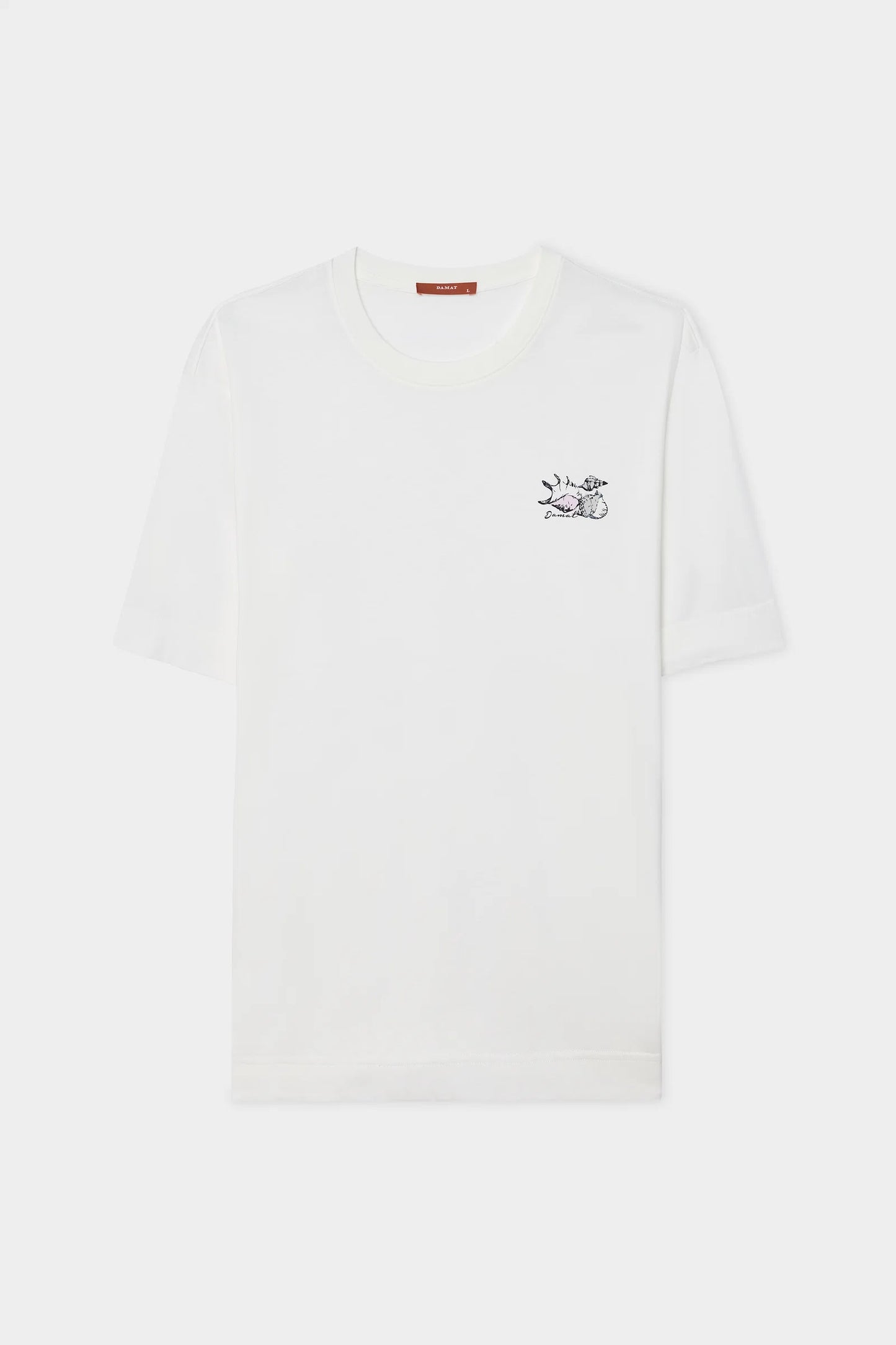 Damat Regular Fit Beyaz T-shirt