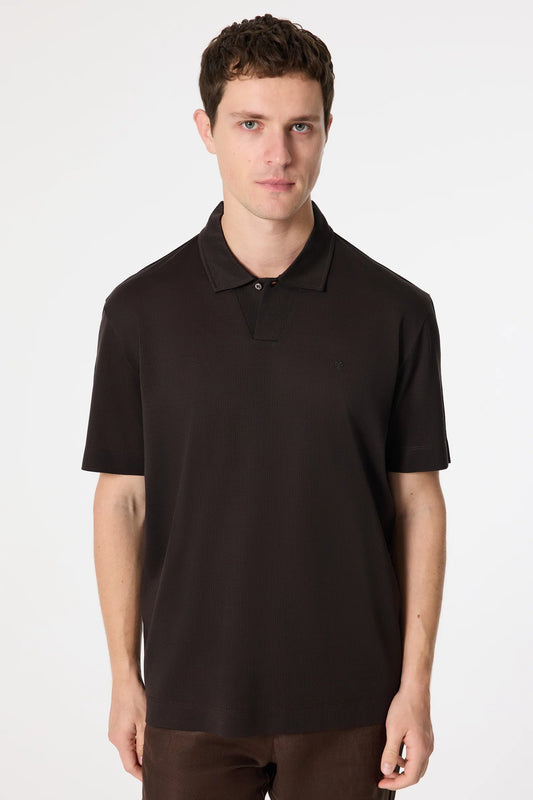 Damat Regular Fit Kahverengi T-shirt