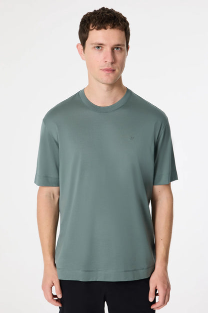 Damat Regular Fit Su Yeşili T-shirt