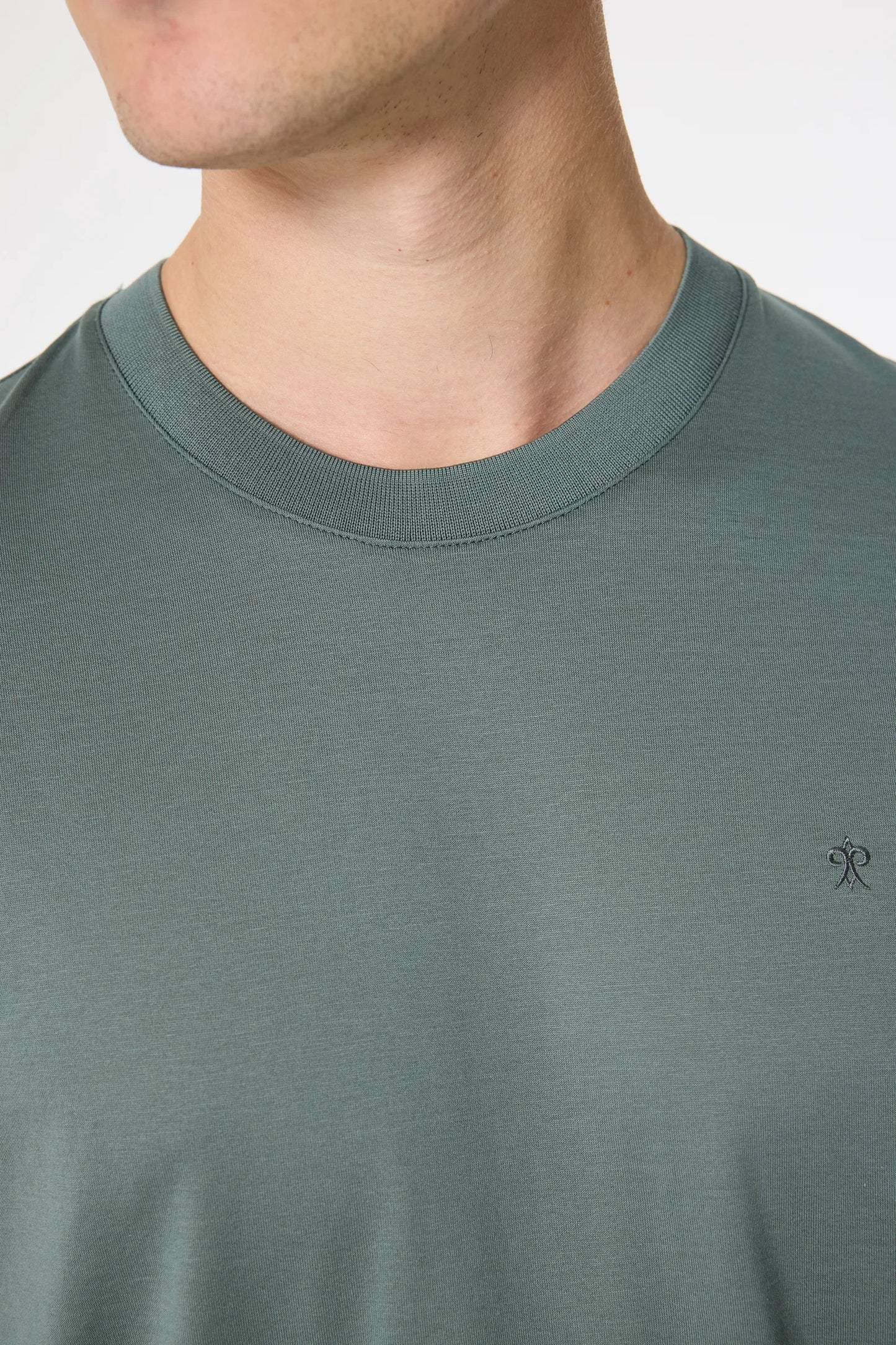 Damat Regular Fit Su Yeşili T-shirt