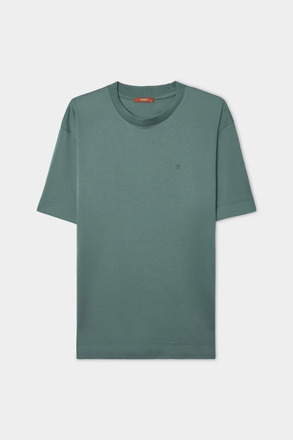 Damat Regular Fit Su Yeşili T-shirt