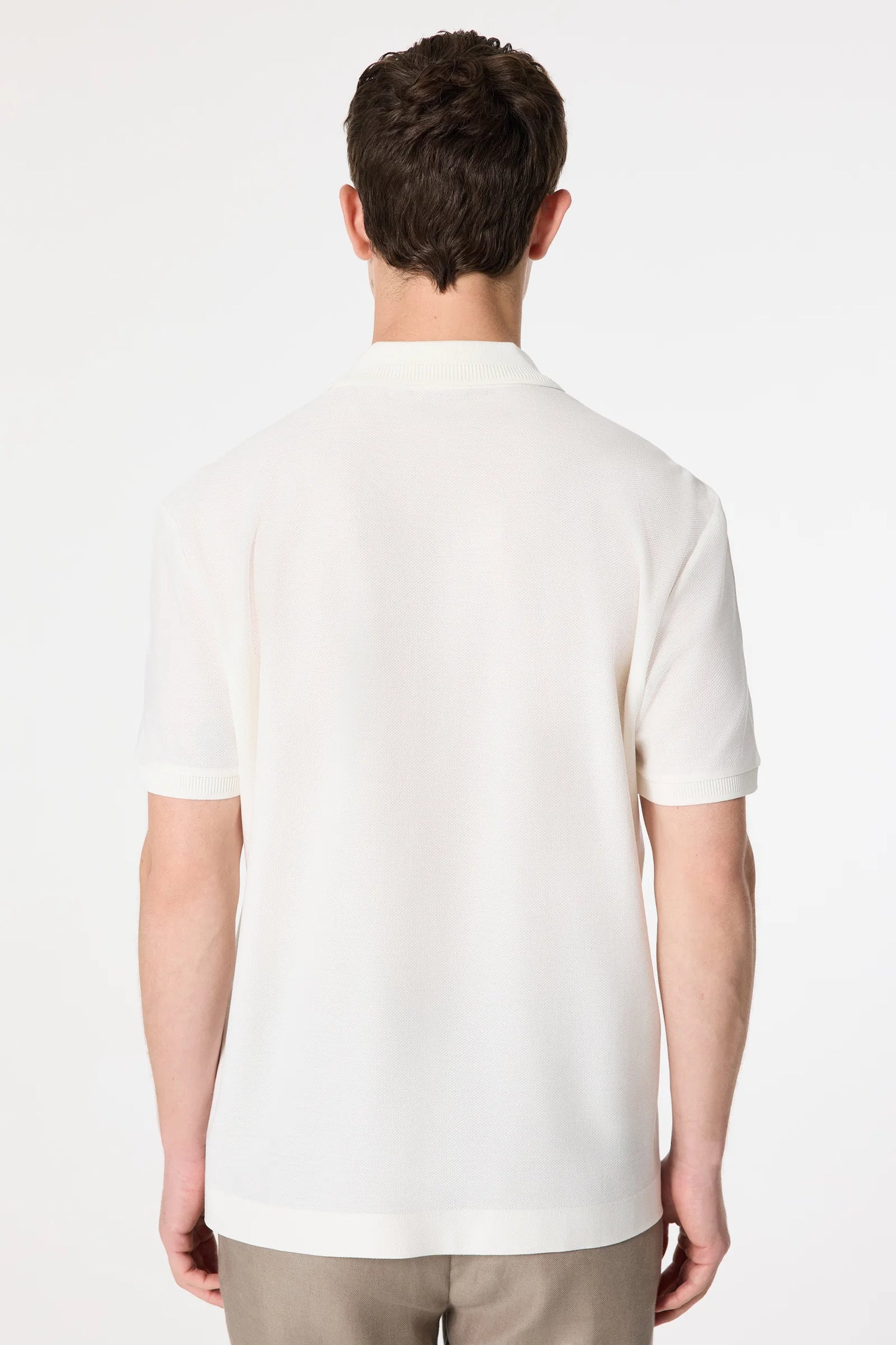 Damat Regular Fit Ekru T-shirt
