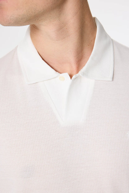 Damat Regular Fit Ekru T-shirt