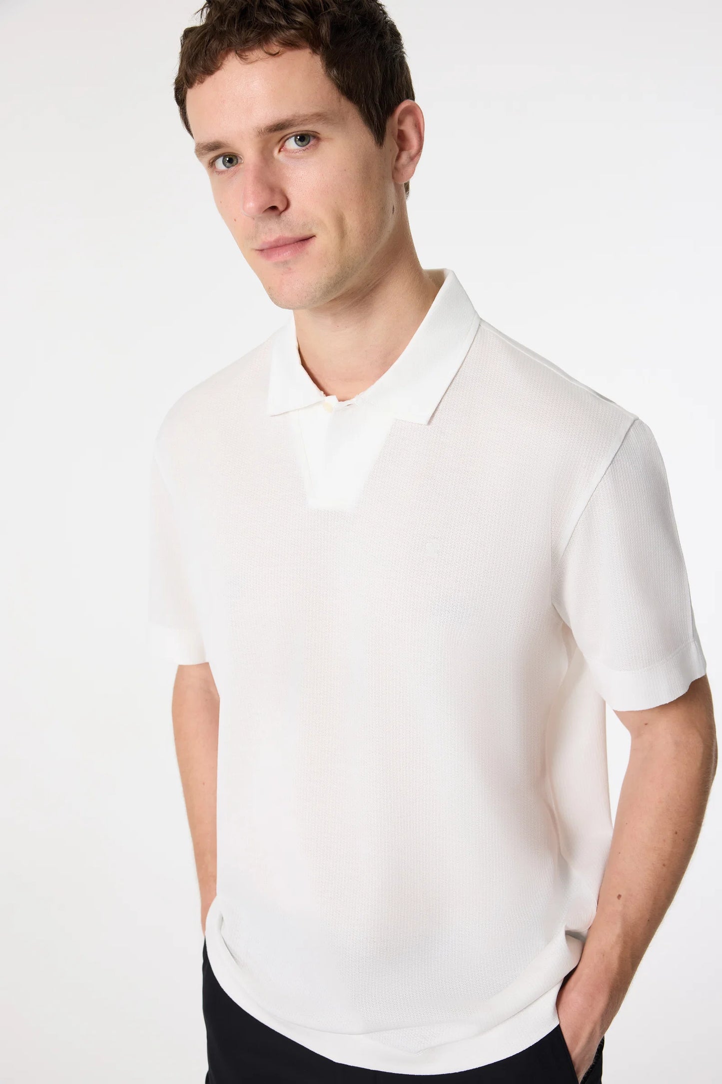 Damat Regular Fit Ekru T-shirt