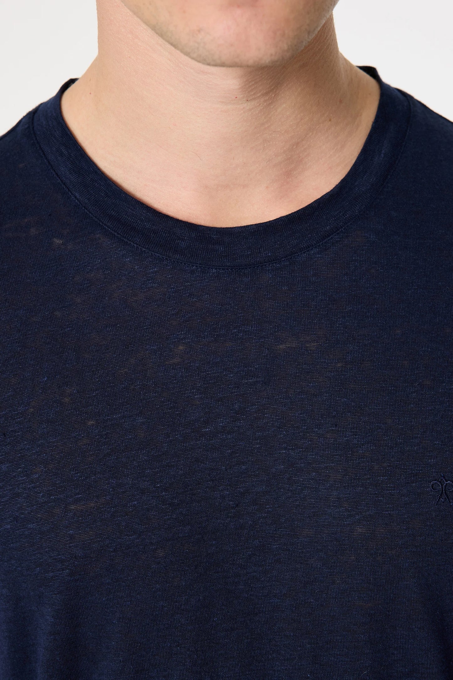 Damat Relaxed Fit Lacivert T-shirt