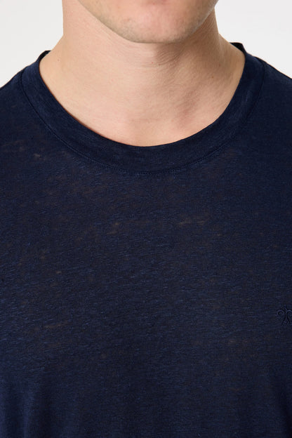Damat Relaxed Fit Lacivert T-shirt