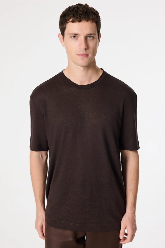 Damat Relaxed Fit Kahverengi T-shirt