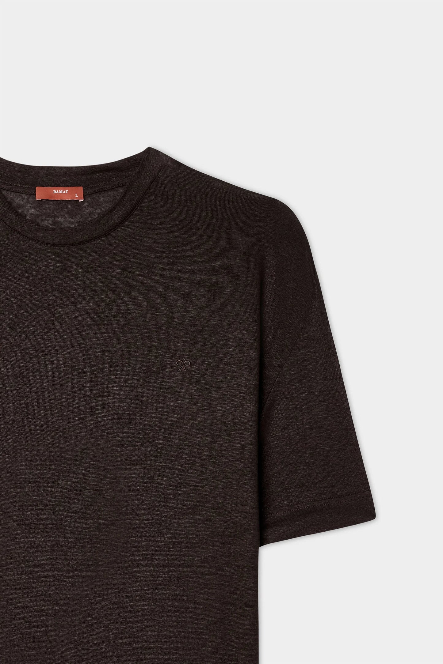 Damat Relaxed Fit Kahverengi T-shirt