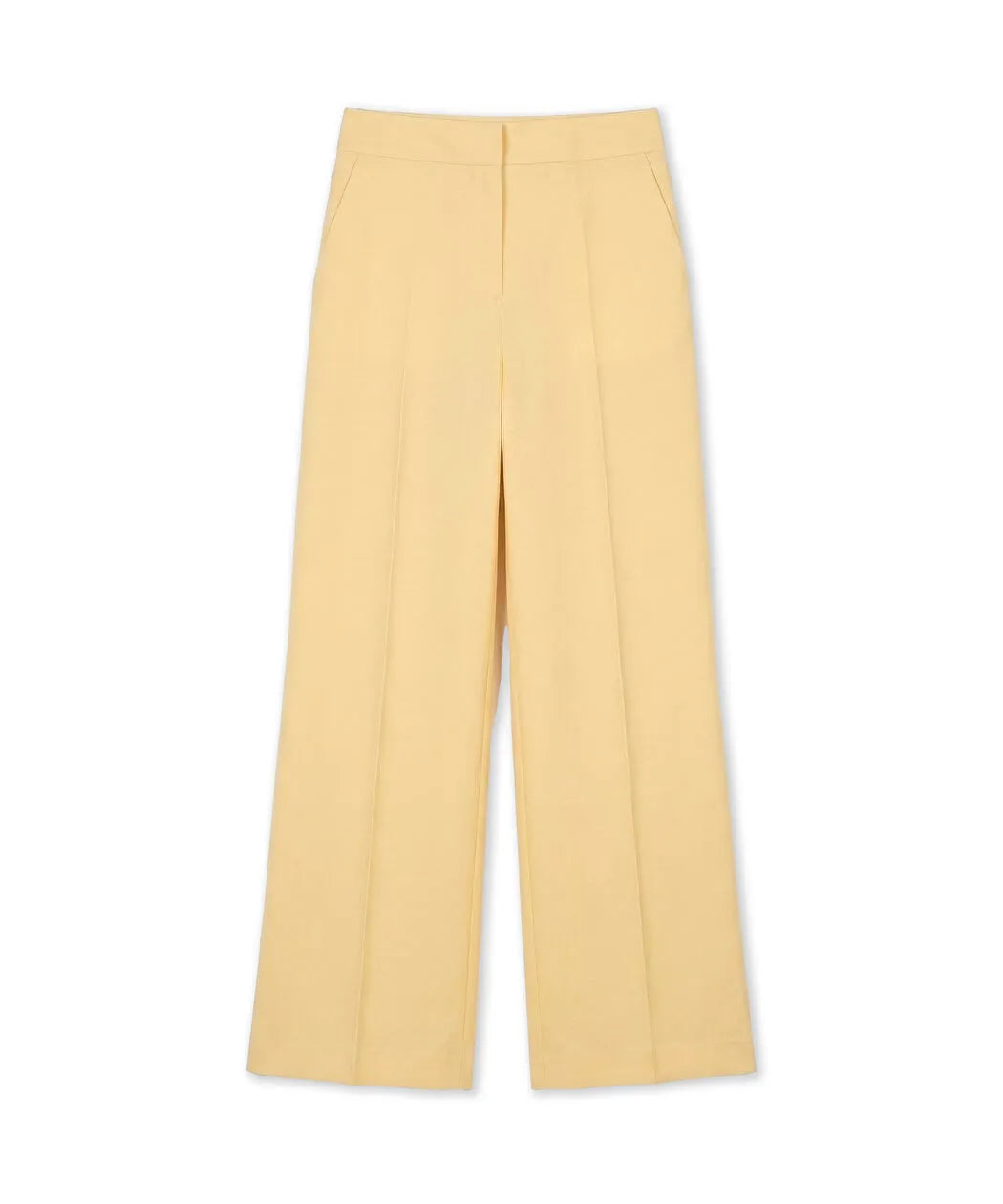 Sarı Cepli Wide Leg Pantolon Is1260003411087 | Ipekyol