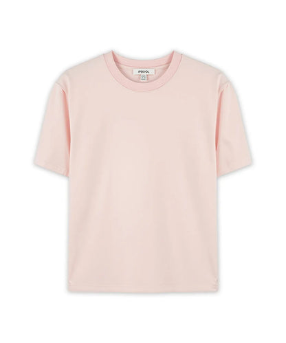 Pembe Bisiklet Yaka Basic Tişört Is1260070240019 | Ipekyol