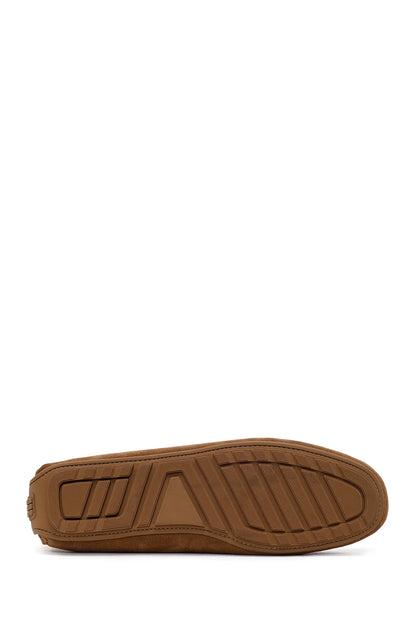 Erkek Taba Süet Deri Loafer