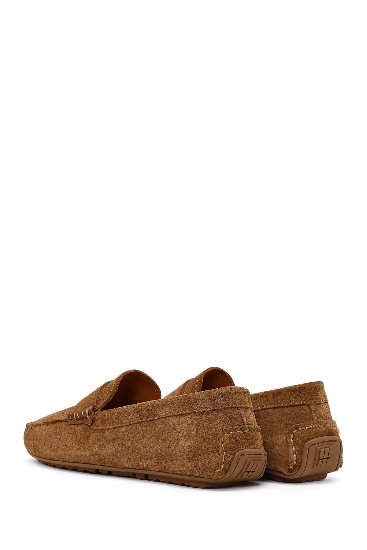 Erkek Taba Süet Deri Loafer