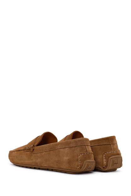 Erkek Taba Süet Deri Loafer